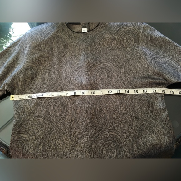 Ellen Tracy Silk Two Piece Top and Pants - Picture 13 of 15